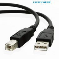 USB Cable for 3D Systems 3D Cube Printer Computer Data Link Interface Line (10 Feet) by Cable Empire