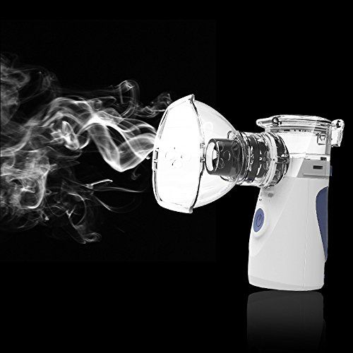  Intee Handheld Portable Inhaler Ultrasonic Nebulizer Strong Mist for Kids Adults