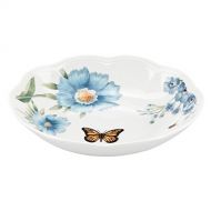 Lenox Butterfly Meadow Blue Pasta Bowl, White