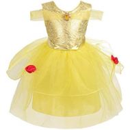 Dressy Daisy Baby Toddler Girl Princess Dress Costume Fancy Party Dress Up Size 4T: Clothing