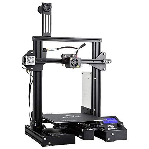  Comgrow Creality Ender 3 Pro 3D Printer with Upgrade Cmagnet Build Surface Plate and UL Certified Power Supply 8.6 x 8.6 x 9.8