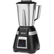 Waring Commercial BB340S 48 oz Bar Blender with Stainless Steel Jar, Black