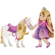 My First Disney Princess Toddler Rapunzel and Maximus Horse Doll Set with Brush by Disney