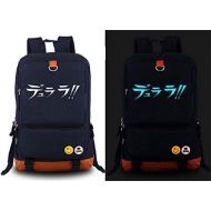 Siawasey Japanese Anime Cartoon Cosplay Luminous Daypack Backpack Shoulder School Bag