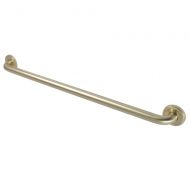 Shower Head Kingston Brass DR814328 Designer Trimscape Laurel Decor 32-Inch Grab Bar with 1.25-Inch Outer Diameter, Brushed Nickel