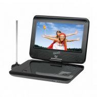 Supersonic Sc-259 9inch Portable DVD Player with Tv Tuner Ntsc Atsc 16:9 Remote Control