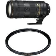 Nikon AF-S NIKKOR 70-200mm f2.8E FL ED VR with Circular Polarizer Lens - 77 mm