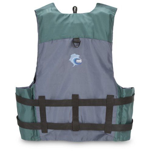  MTI Adventurewear Fisher Kayak Fishing PFD Life Jacket