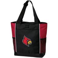 Broad Bay University of Louisville Tote Bags Red Louisville Cardinals Totes Beach Travel