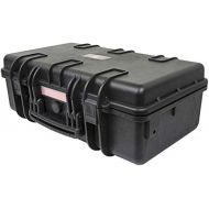Monoprice Weatherproof / Shockproof Hard Case - Black IP67 level dust and water protection up to 1 meter depth with Customizable Foam, 22 x 14 x 8