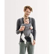 [아마존베스트]BabyBjoern Baby Carrier Mini in 3D Jersey - Dark Grey