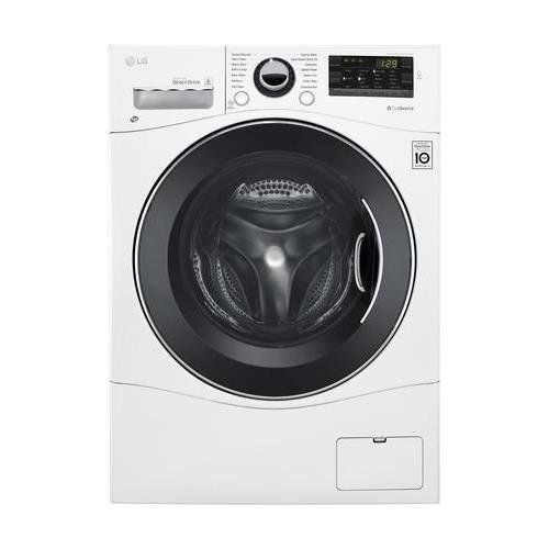  LG WM3488HW 24 Washer/Dryer Combo with 2.3 cu. ft. Capacity, Stainless Steel Drum in White