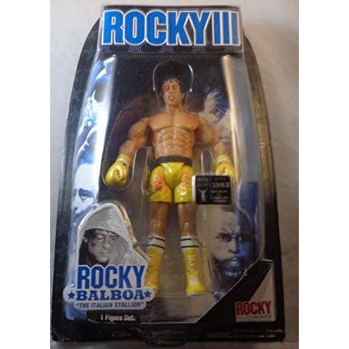 잭스퍼시픽 Jakks Pacific Rocky III Series 3 Action Figure Rocky [Battle Damaged]