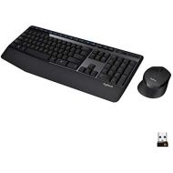 Visit the Logitech Store Logitech MK345 Wireless Combo Full-Sized Keyboard with Palm Rest and Comfortable Right-Handed Mouse - Black