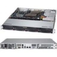 Supermicro SuperServer Dual LGA2011 400W 1U Rackmount Server Barebone System, Black SYS-6017R-M7UF