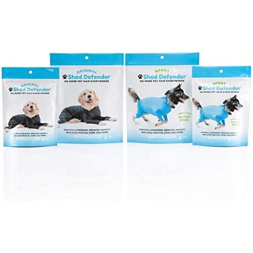  Shed Defender - Dog OnesieGrooming -Contains The Shedding of Dog Hair, Reduce Anxiety, Replace Medical Cone
