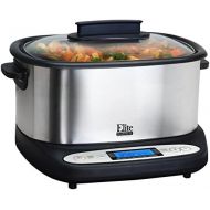 Elite Platinum MST-6805 Maxi-Matic 6 Quart 7-in-1 Infinity Non-Stick Multi-Cooker, Black