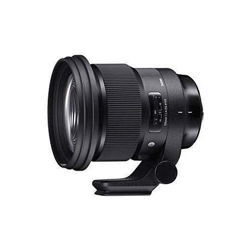  Sigma 259956 105mm f1.4-16 Standard Fixed Prime Camera Lens, Black