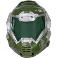 Xcoser xcoser Doomguy Helmet Deluxe Green Mask Visor Halloween Cosplay Costume Prop Adult