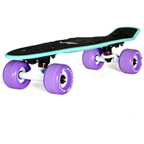  WEI KANG Anfanger Wenig Fisch-Skateboard-Bananen-Brett-mannlicher Und Weiblicher Skateboard-Kindererwachsener Allrad-Roller