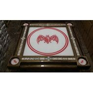 Bacardi Antique Logo Domino Table by Domino Tables by Art