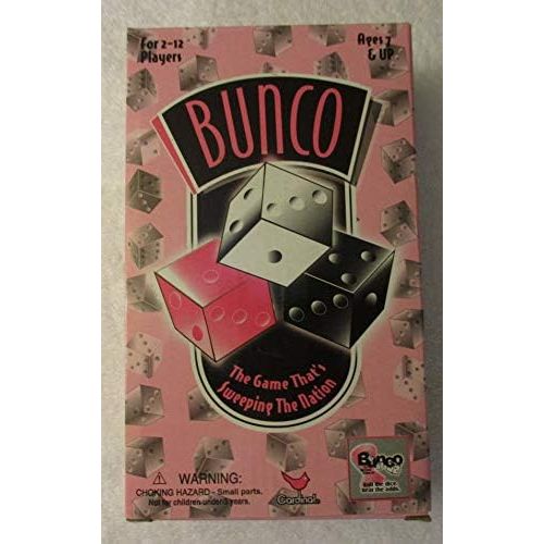  [아마존베스트]CARDINAL INDUSTRIES, Bunco Social Dice Game Complete Set,pink & black
