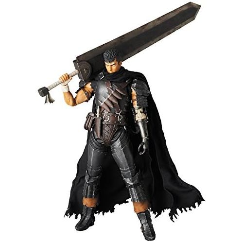 메디콤 Medicom Berserk: Guts (Black Swordsman) Real Action Hero Figure