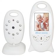 Sealive Wireless Video Baby Monitor With Night Vision Camera,2.4ghz Two Way Audio System,Sound Digital Audio Baby Monitor,Temperature Sensor, 2.0 Display Screen,Monitoring Infant Safety Ca