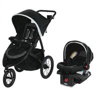 Graco Roadmaster Jogger Travel System | Includes Roadmaster Jogging Stroller and SnugRide SnugLock 30 Infant Car Seat, Drift