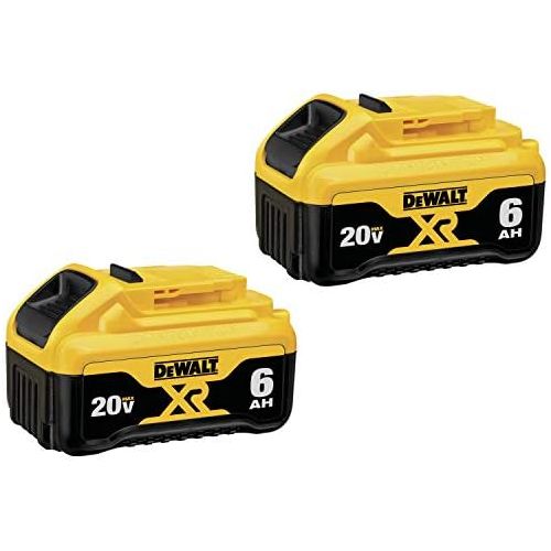  [추가금없음]DEWALT (DCB206-2) 20V MAX Battery, Premium 6.0Ah Double Pack