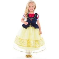 Little Adventures Deluxe Snow White Dress up Costume for Girls