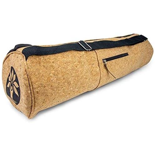  Yoloha Yoga Yoloha Cork Premium Yoga Mat Bag, Keeps Your Mat Dry, Clean and Portable - Strong, Sustainable, Soft, Durable,, Premium, Handmade, Moisture Resistant