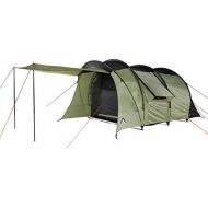 10T Outdoor Equipment 10T Tunnelzelt fuer 4 oder 5 Mann & div. Farben zur Wahl, Zelt mit Stehhoehe & XXL Schlafkabine, wasserdichtes 5000mm Familienzelt, Campingzelt mit Bodenwanne