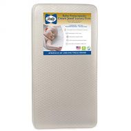 Sealy Baby Posturepedic Crown Jewel Luxury Firm Infant & Toddler Crib Mattress -220 PostureTech Coils, Hospital-Grade Breathable Waterproof & Stain-Resistant Cover, Gold Jacquard L