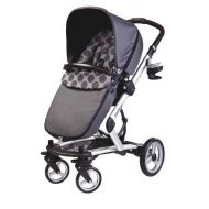 Peg Perego Peg-Perego Skate System, Pois Grey (Discontinued by Manufacturer)