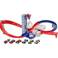Hot Wheels the Amazing Spider-man Speed Circuit Showdown with 6 Cars