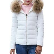 JESPER Fashion Solid Women Casual Thicker Winter Slim Puffer Coat Overcoat