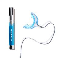 Smileactives smileactives - ProLite LED Whitening Device & Advanced Teeth Whitening Pen Kit - At Home Accelerated Teeth Whitening Kit w/Professional Blue LED Technology - 2 Pieces