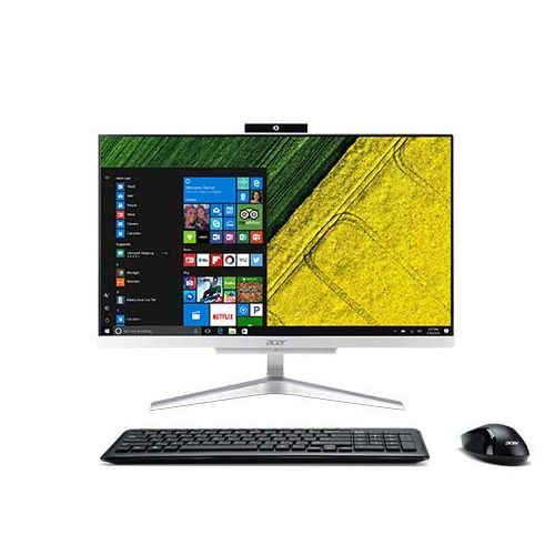에이서 2019 Acer Aspire All-in-One 23.8 FHD Desktop | Intel Quad Core i5-8250U (Beat i7-7500U) | 802.11ac | USB 3.1 | Wireless Keyboard & Mouse | Windows 10 | Customize Your Own (DDR4 RAM