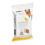 Medela Quick Clean Breast Pump and Accessory Wipes, 24 Count Resealable Pack, Convenient and Hygienic On the Go Cleaning for Tables, Countertops, Chairs, and More
