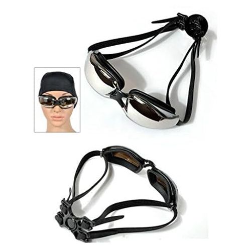  William 337 Schwimmen-Schutzbrillen HD kurzsichtige Schwimmen-Glaser Dioptrien 3pcs / Set Schwimmen Eyewear (Farbe : B)