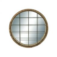 Deco 79 Wood Metal Wall Mirror 48 D-44375, 48