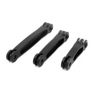 IXium iXium 3-Teiliges Aluminium Verlaengerung Arm Mount Set fuer GoPro Hero 6543Session SJCAM Yi Sport Action Kameras