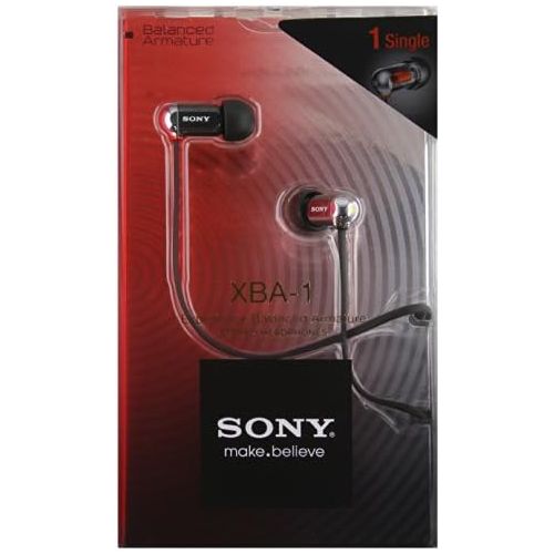 소니 Sony XBA-1 Balanced Armature Headphones-1 Driver