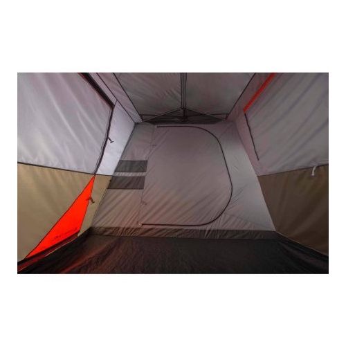 Odoland Ozark Trail 12 Person 3 Room L-Shaped Instant Cabin Tent