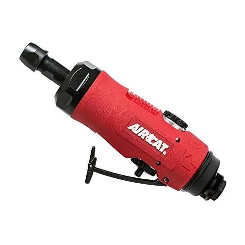  AirCat AIRCAT 6290 .7 HP Reversible Composite Straight Die Grinder, Small, Red