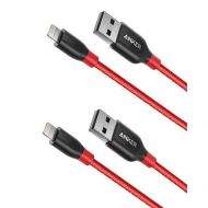 [아마존 핫딜] [아마존핫딜]Anker [2-Pack] Powerline+ Lightning Cable (3ft) Durable and Fast Charging Cable [Aramid Fiber & Double Braided Nylon] for iPhone Xs/XS Max/XR/X / 8/8 Plus / 7/7 Plus/iPad and More