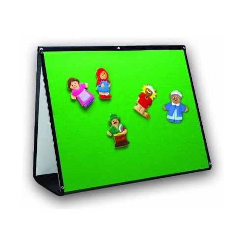  Educational Insights 3-In-1 Portable Easel - Magnetic Board, Whiteboard & Flannel Board: Perfect for Homeschool or Classroom