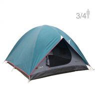 NTK Cherokee GT 3 to 4 Person 7 by 7 Foot Sport Camping Dome Tent 100% Waterproof 2500mm