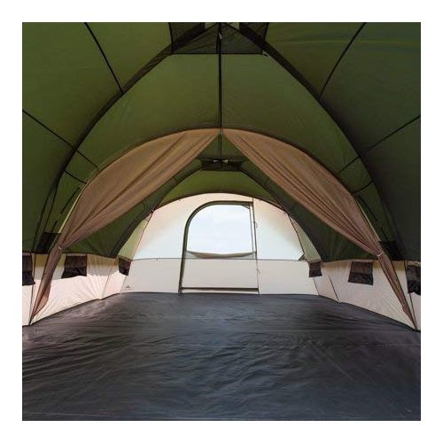 제네릭 Generic Spacious and Comfortable Ozark Trail Flat Creek 20-Person Tunnel Tent,Comes in an Expandable,Easy-to-Carry,Zippered Duffle Bag for Easy Storage,Perfect for Family Camping and Weeke